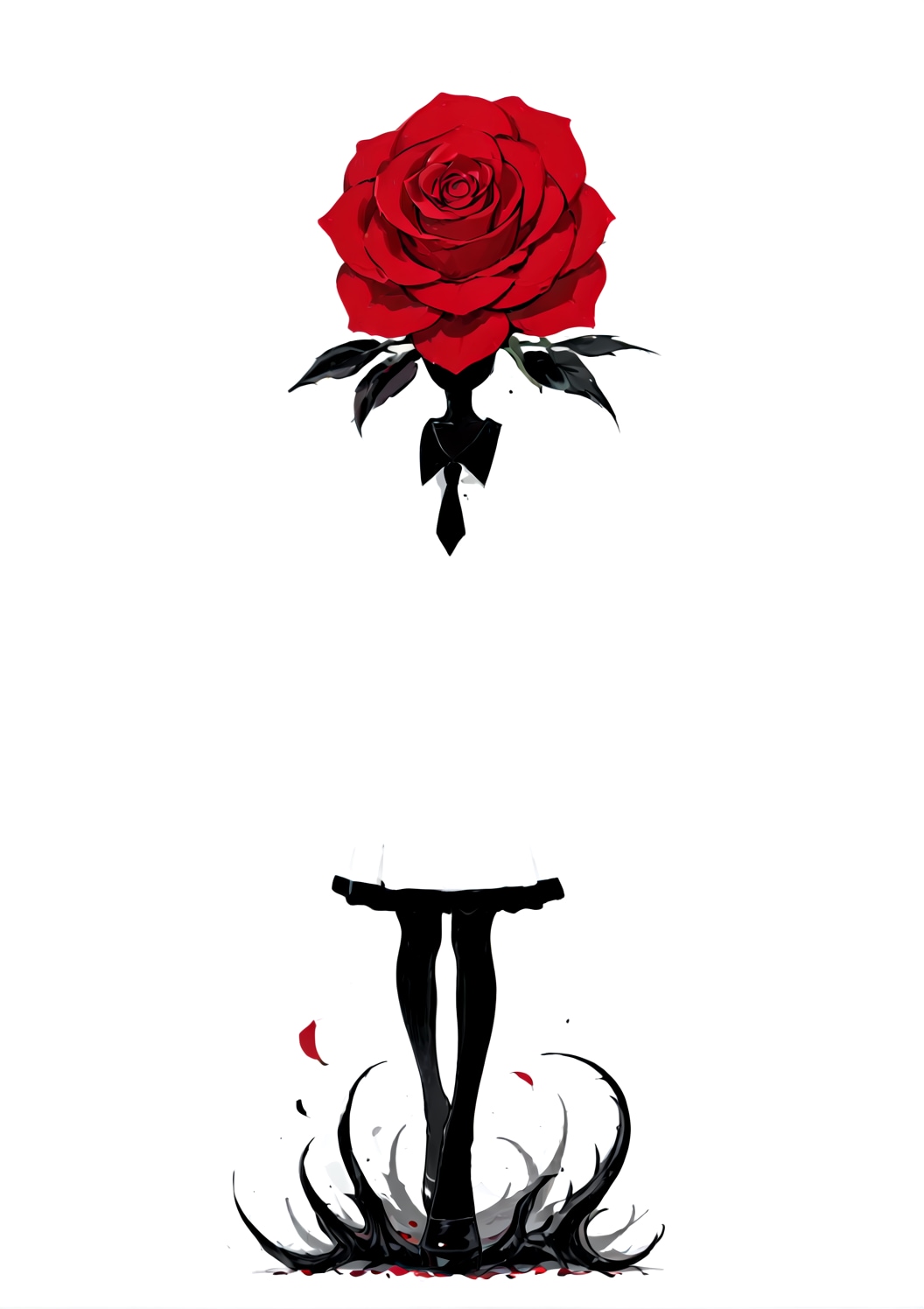 赤薔薇ちゃん | の人気AIイラスト・グラビア