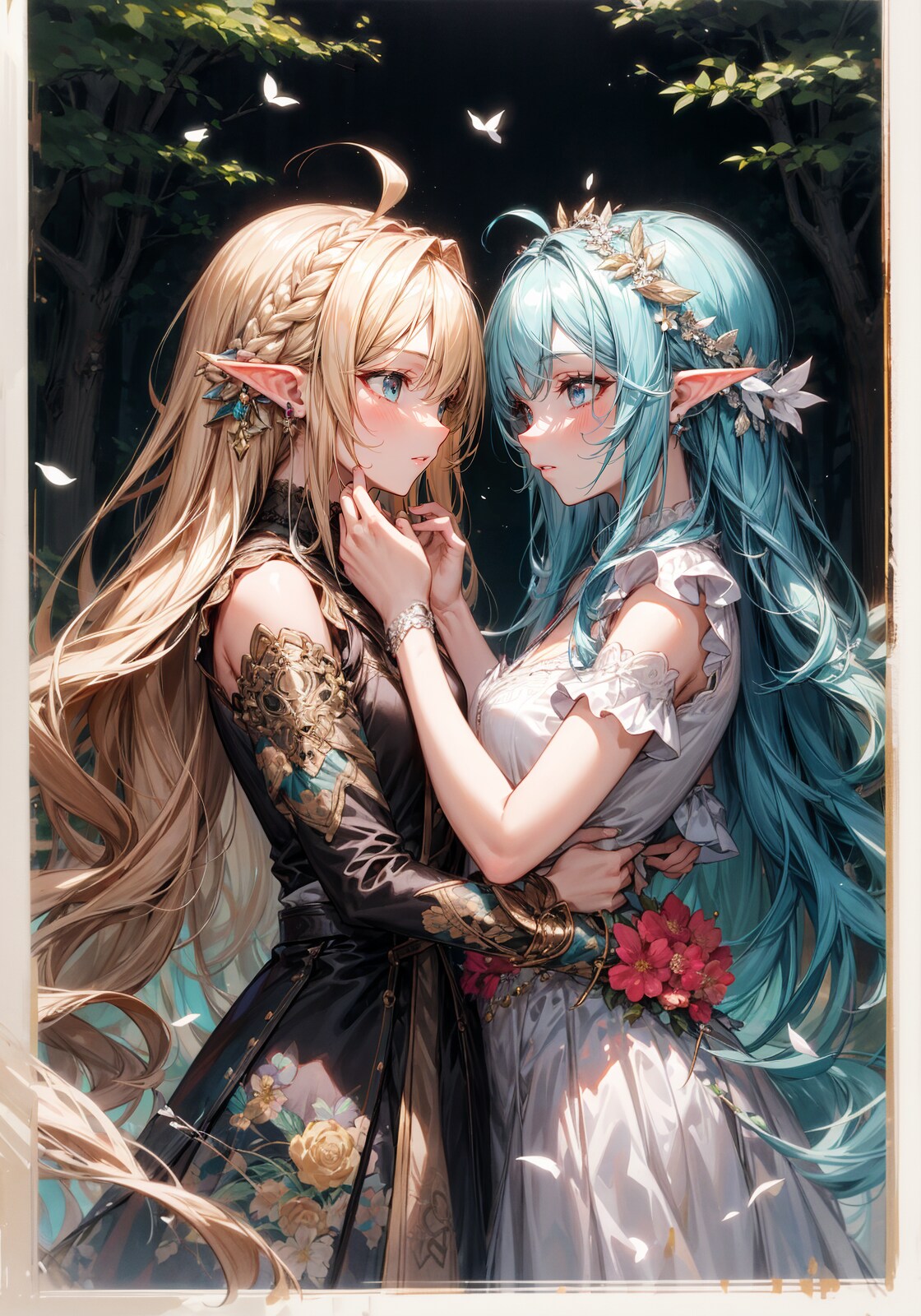 エルフの2人