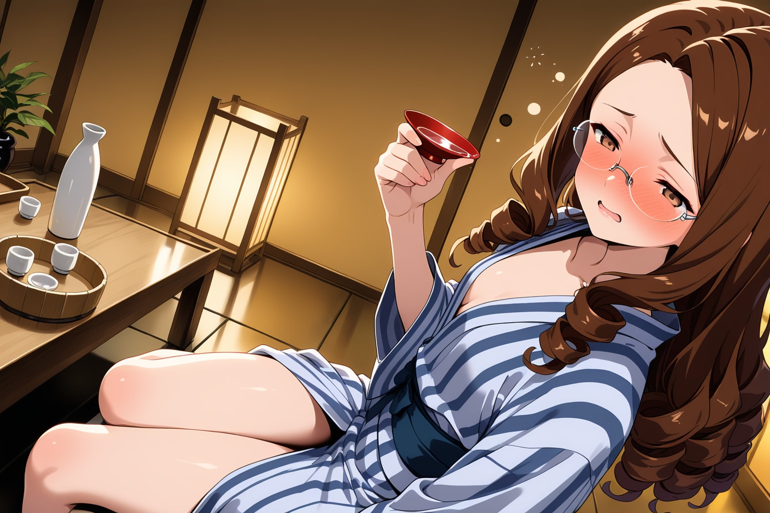 あなたも飲みなさいよぅ | の人気AIイラスト・グラビア