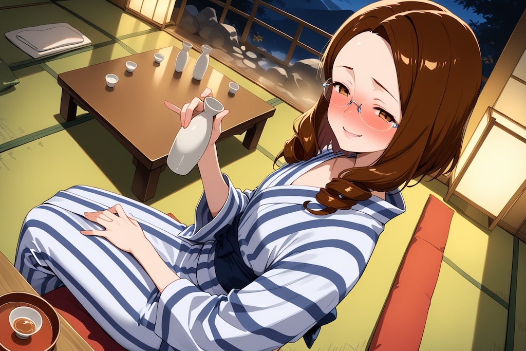 あなたも飲みなさいよぅ