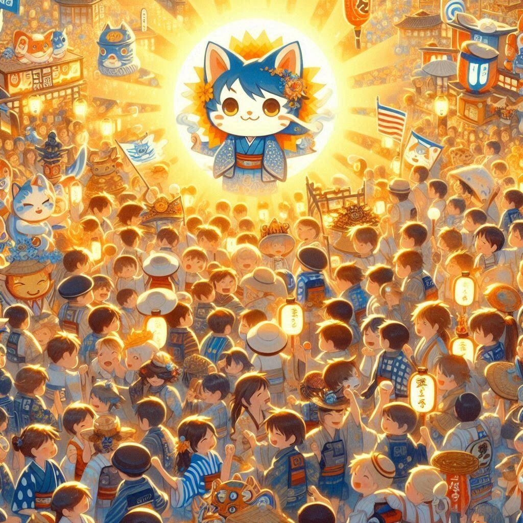 祭り？ 祀りニャ！