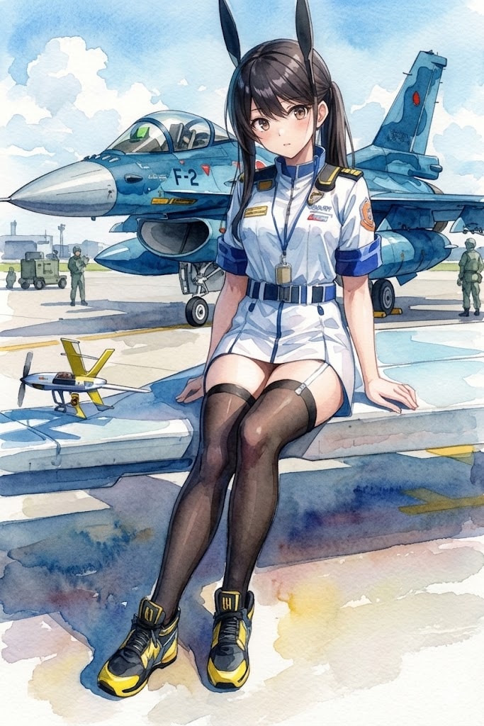 空自の子 | の人気AIイラスト・グラビア