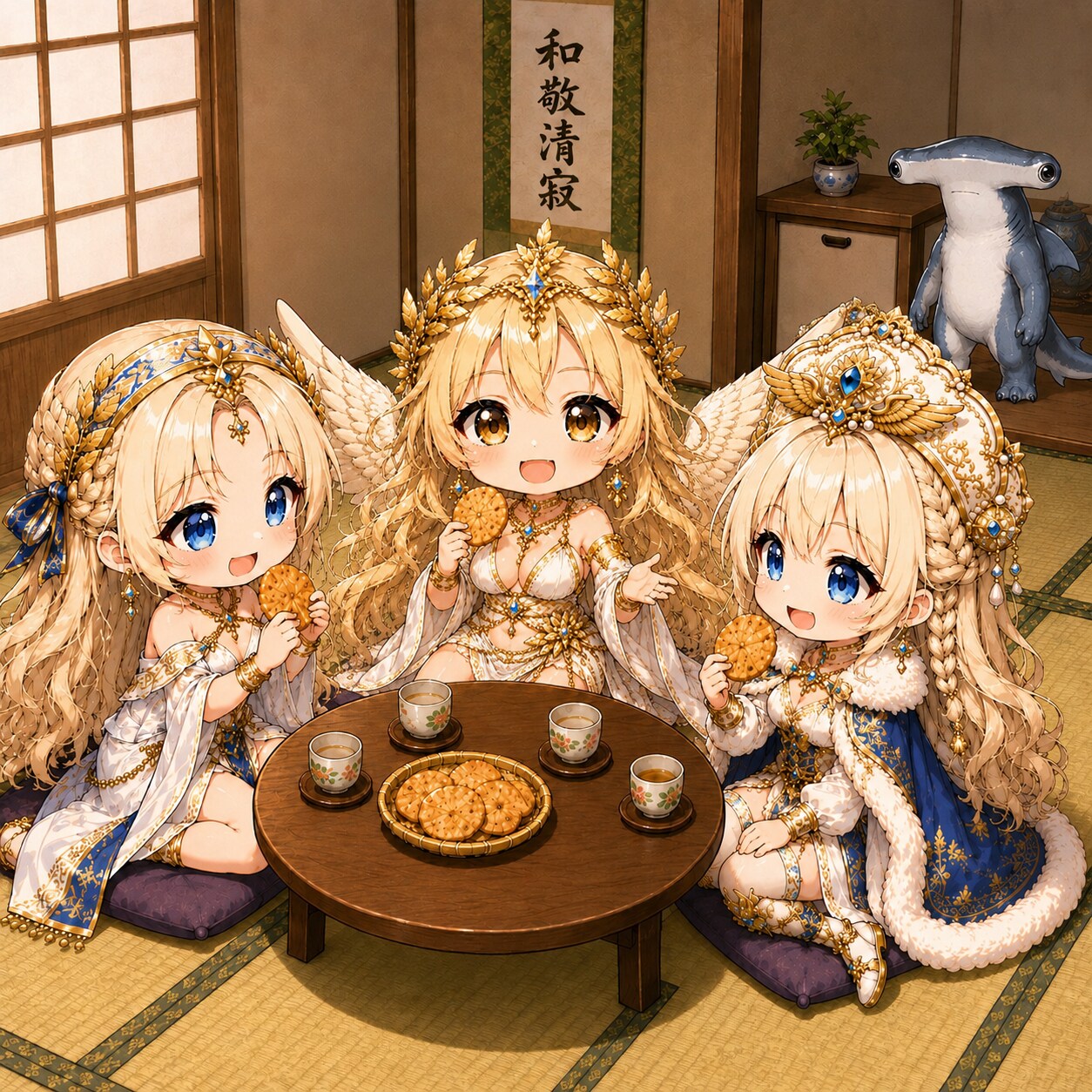 三女神のお部屋