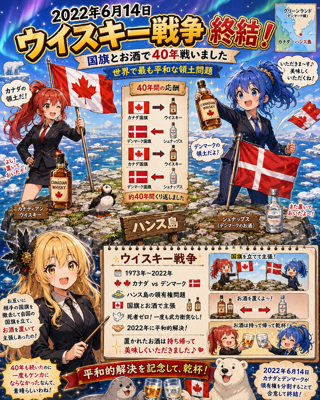 6月14日はウイスキー戦争が終結した日