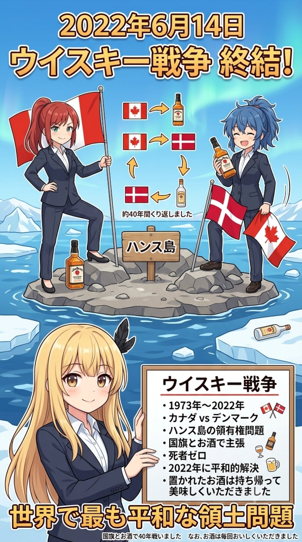 6月14日はウイスキー戦争が終結した日