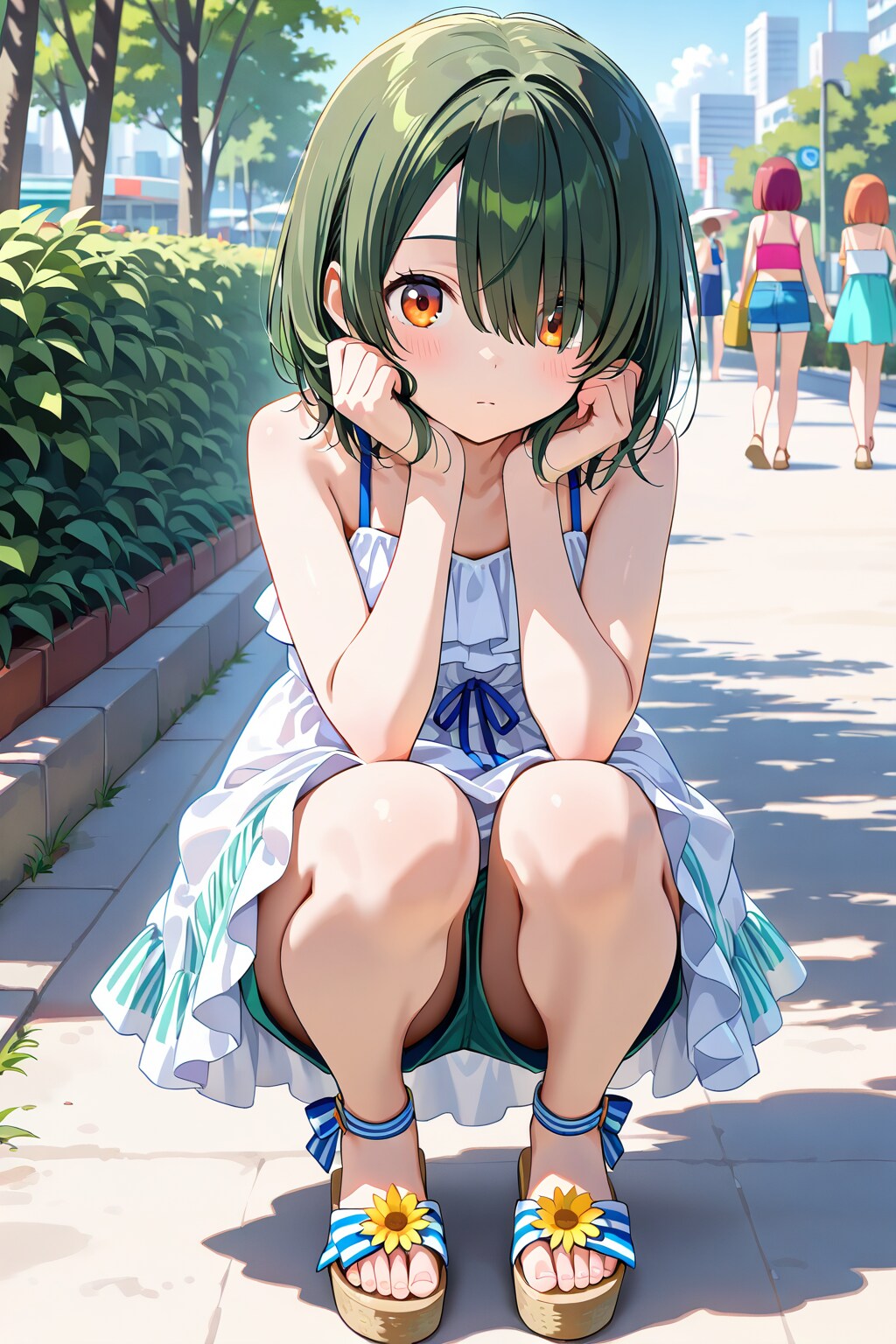 うちの子の紹介：目隠れボブ子