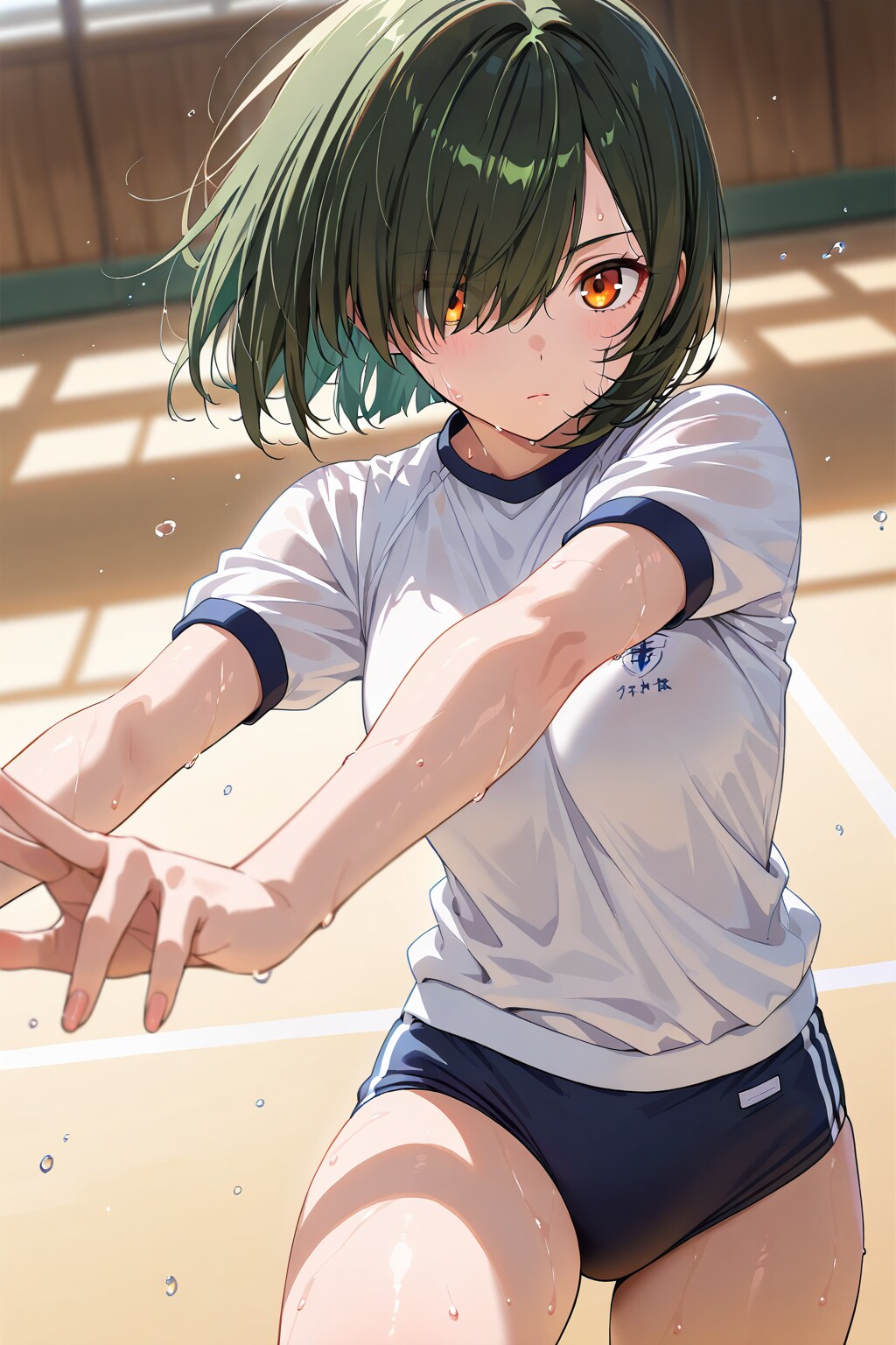 うちの子の紹介：目隠れボブ子