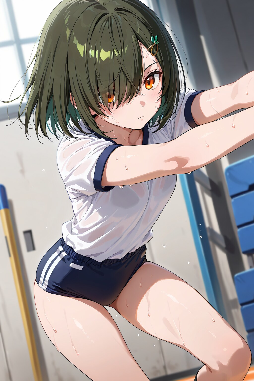 うちの子の紹介：目隠れボブ子