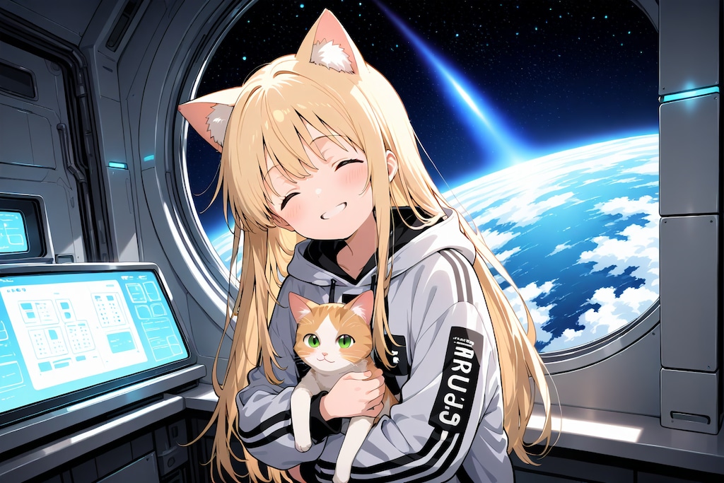 ネコと猫耳少女