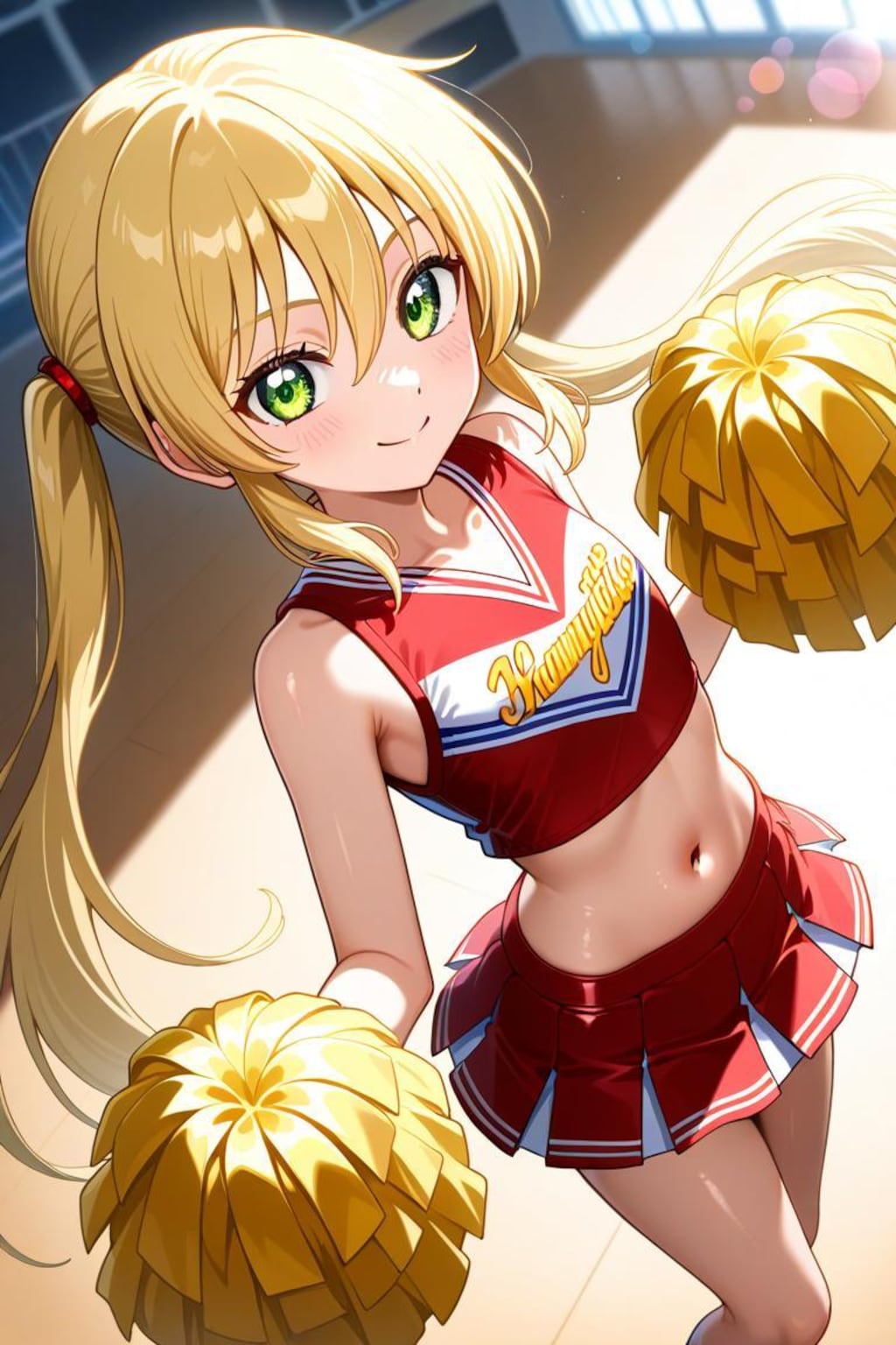 ハヤテのごとく　三千院ナギ　チアリーダー衣装