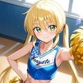 ハヤテのごとく　三千院ナギ　チアリーダー衣装 8枚目