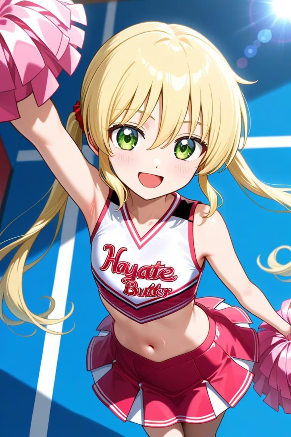 ハヤテのごとく　三千院ナギ　チアリーダー衣装