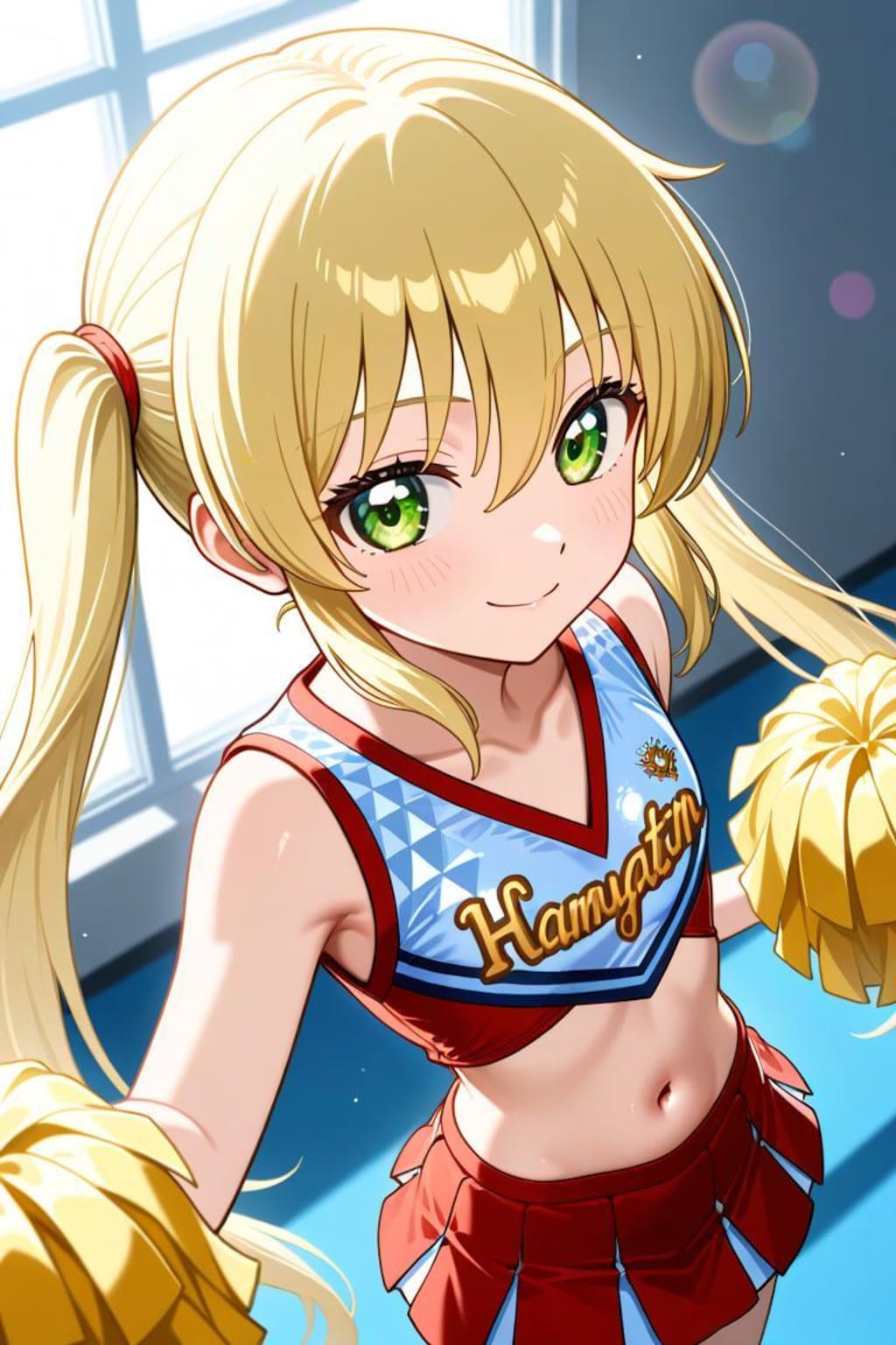 ハヤテのごとく　三千院ナギ　チアリーダー衣装