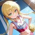 ハヤテのごとく　三千院ナギ　チアリーダー衣装 3枚目