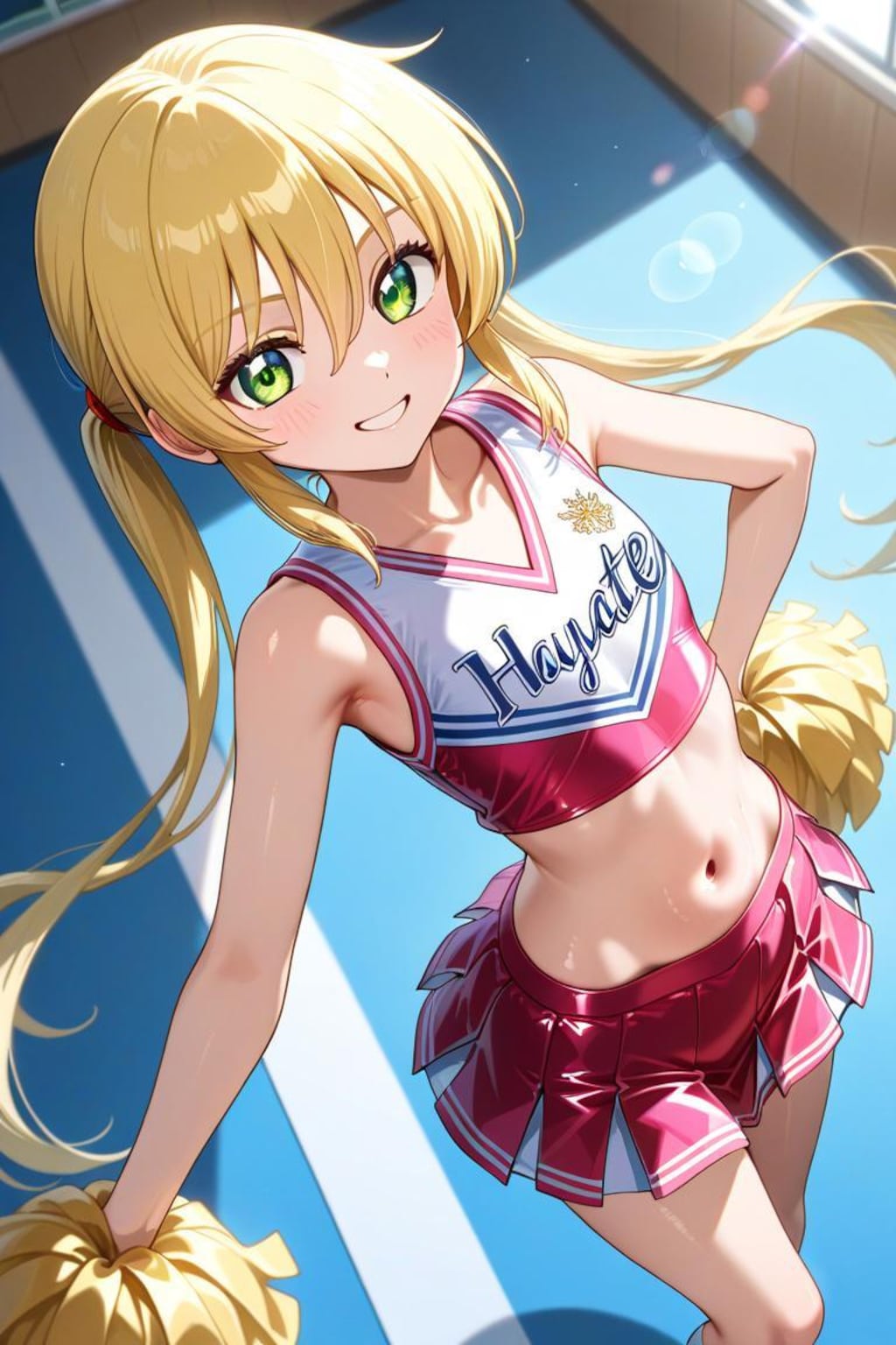 ハヤテのごとく　三千院ナギ　チアリーダー衣装