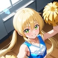 ハヤテのごとく　三千院ナギ　チアリーダー衣装 7枚目