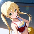 ハヤテのごとく　三千院ナギ　チアリーダー衣装 9枚目