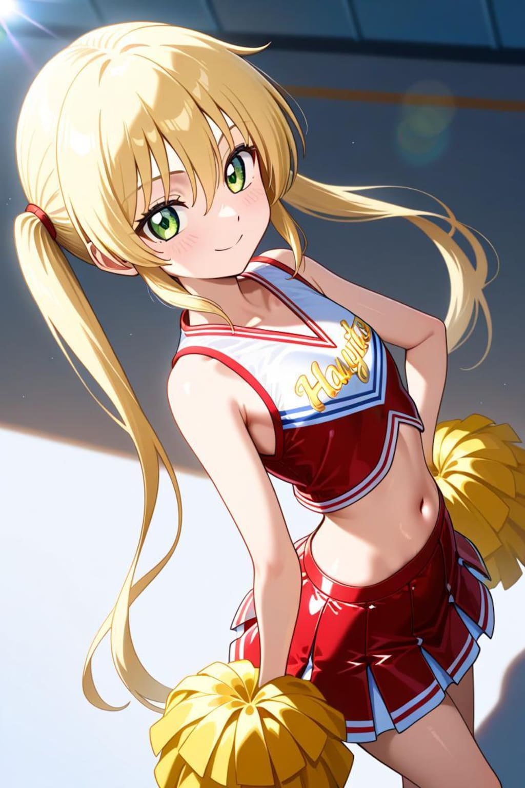 ハヤテのごとく　三千院ナギ　チアリーダー衣装