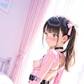 ツインテちゃん: ラテックスボンデージ 4枚目