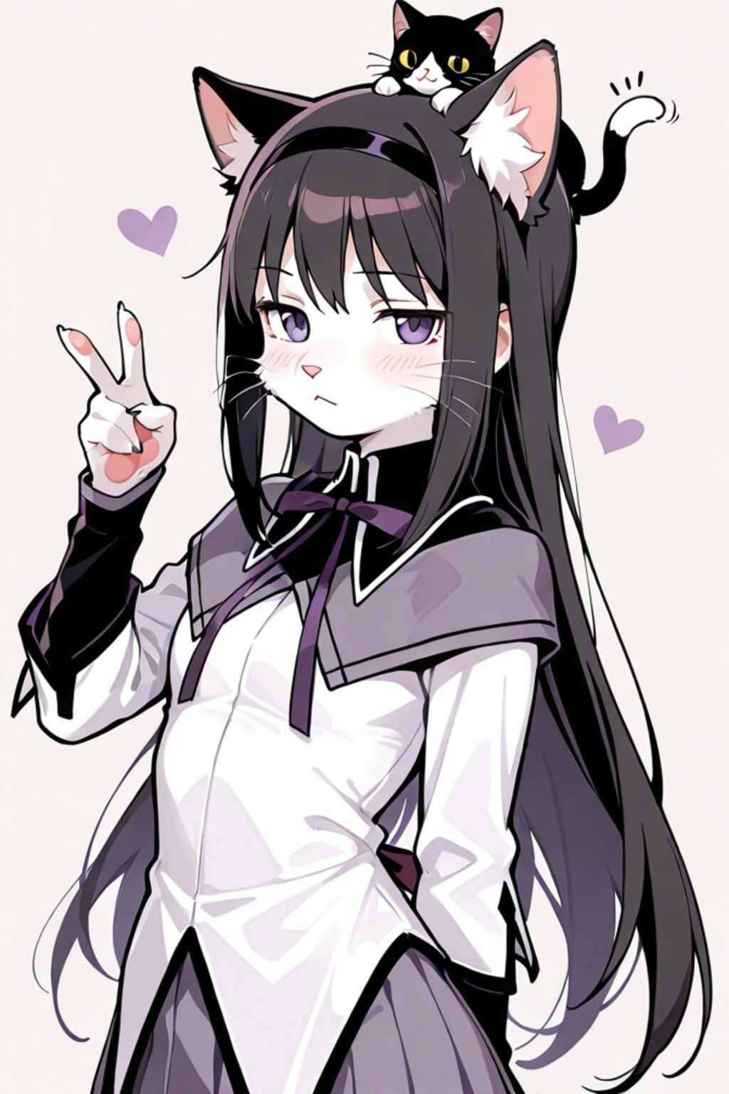 にゃけみほむら