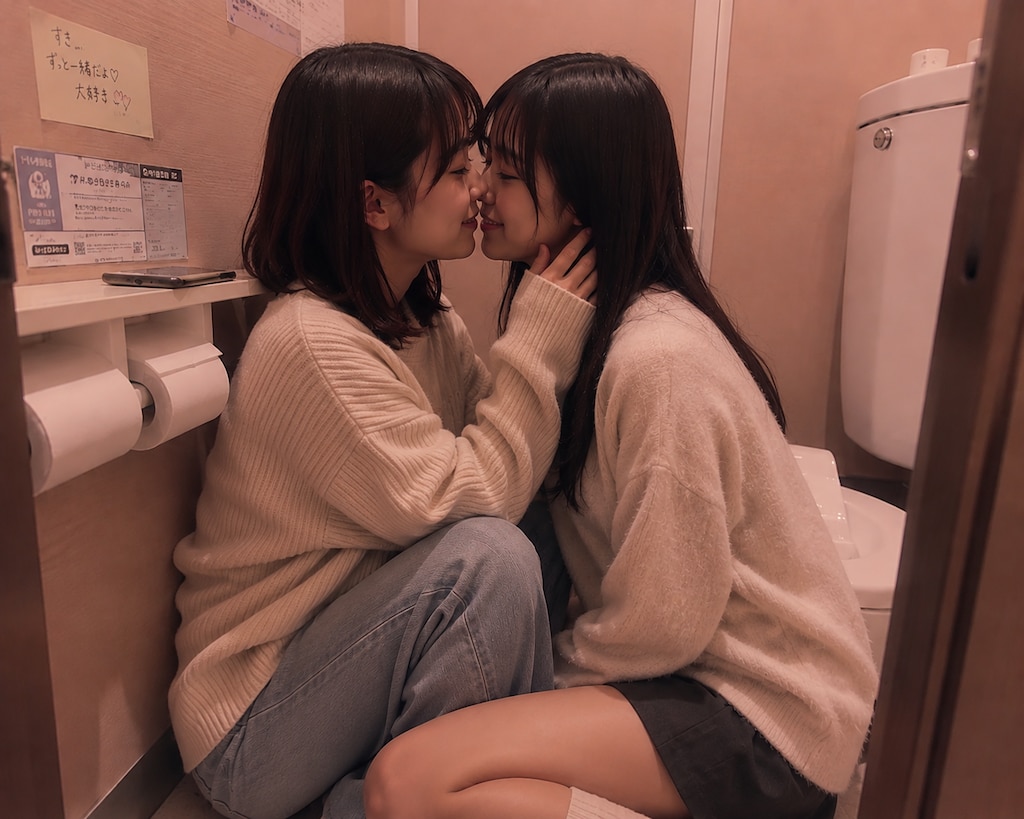 イチャイチャする女の子