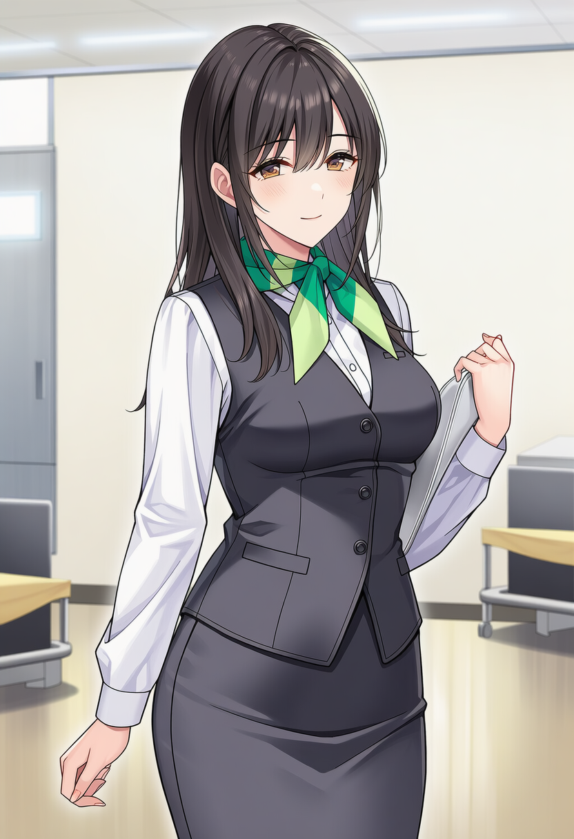 ユリママ　事務員　〇ク〇コガール風