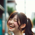 ただひたすらに笑うJK 6枚目