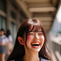 ただひたすらに笑うJK 9枚目