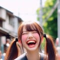 ただひたすらに笑うJK 8枚目