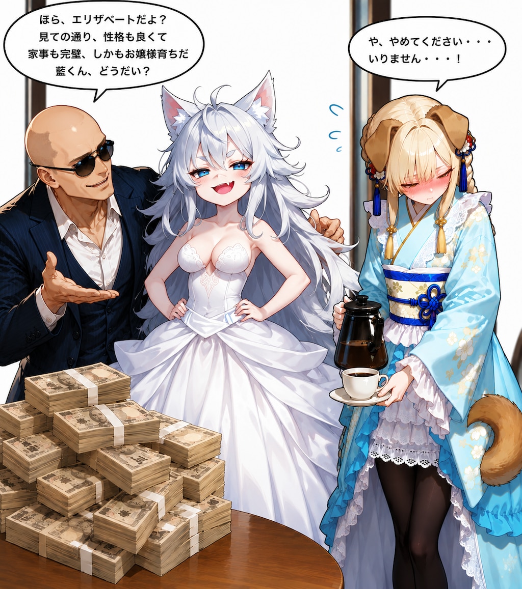 和風喫茶でスカウト
