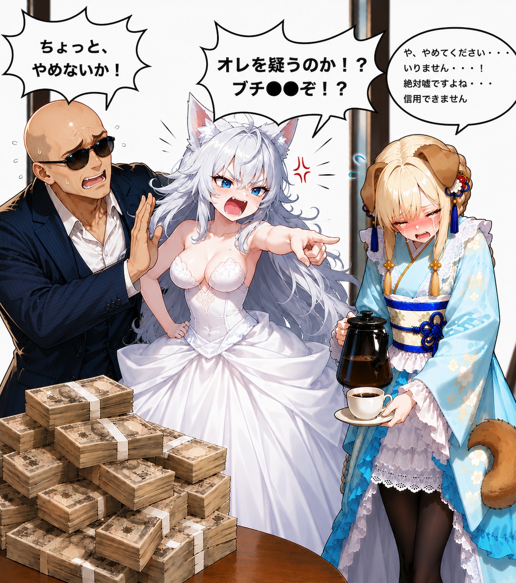 和風喫茶でスカウト