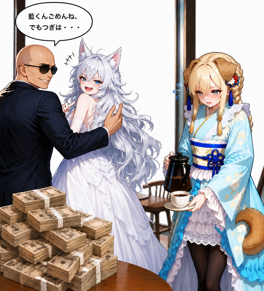 和風喫茶でスカウト