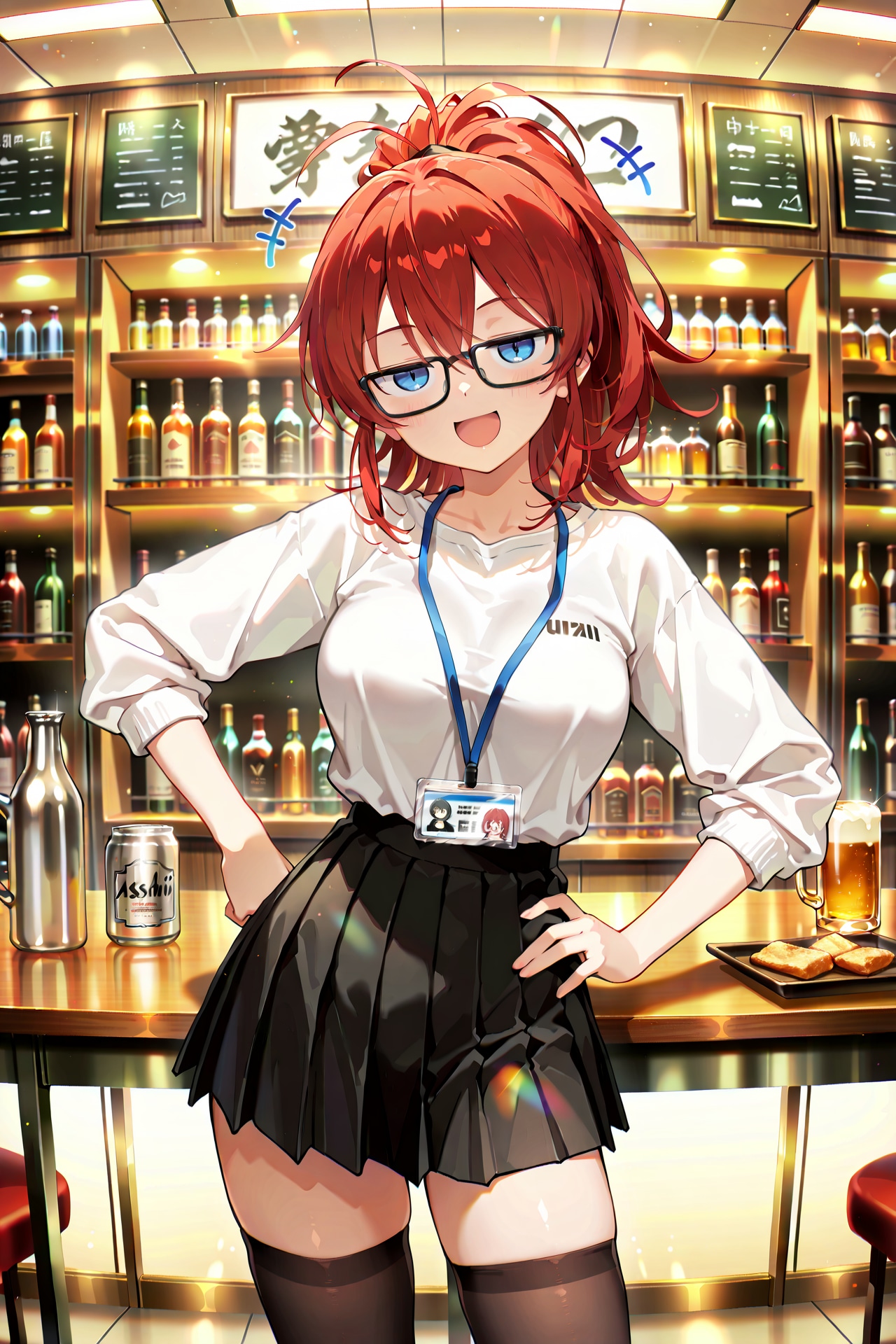 金曜日のお茶目なジト目先生 | の人気AIイラスト・グラビア