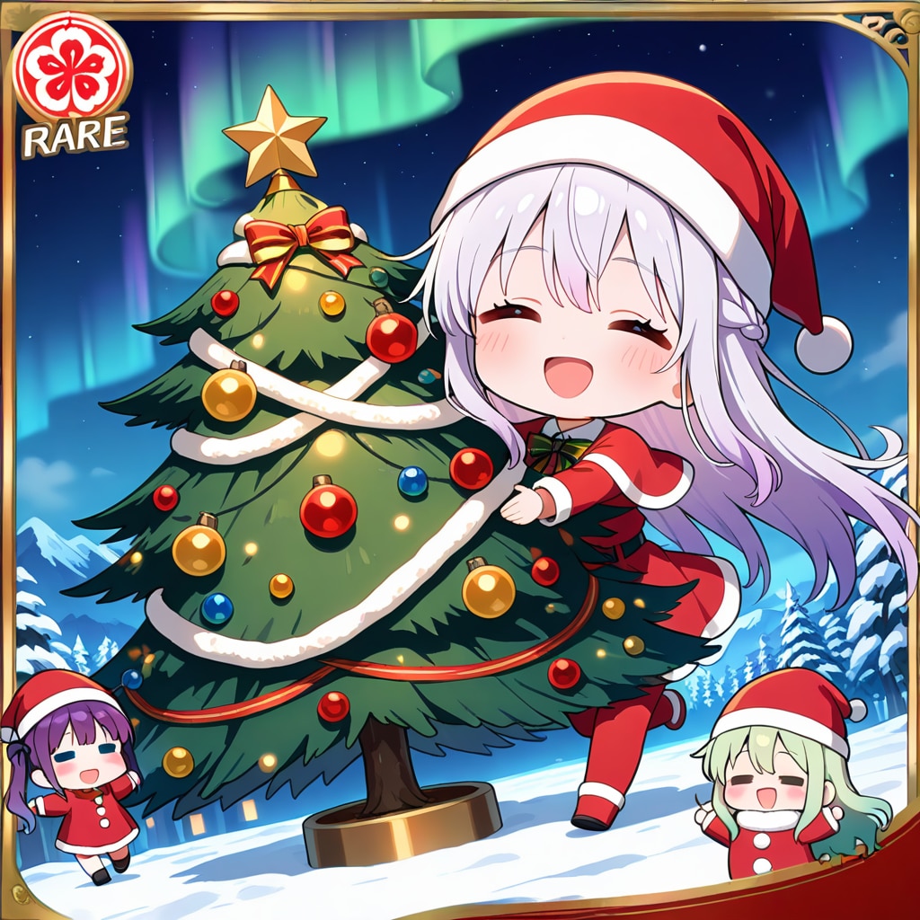 仲良しちゃんのサンタクロース