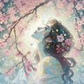 桜と少女  03-2（6枚） 6枚目