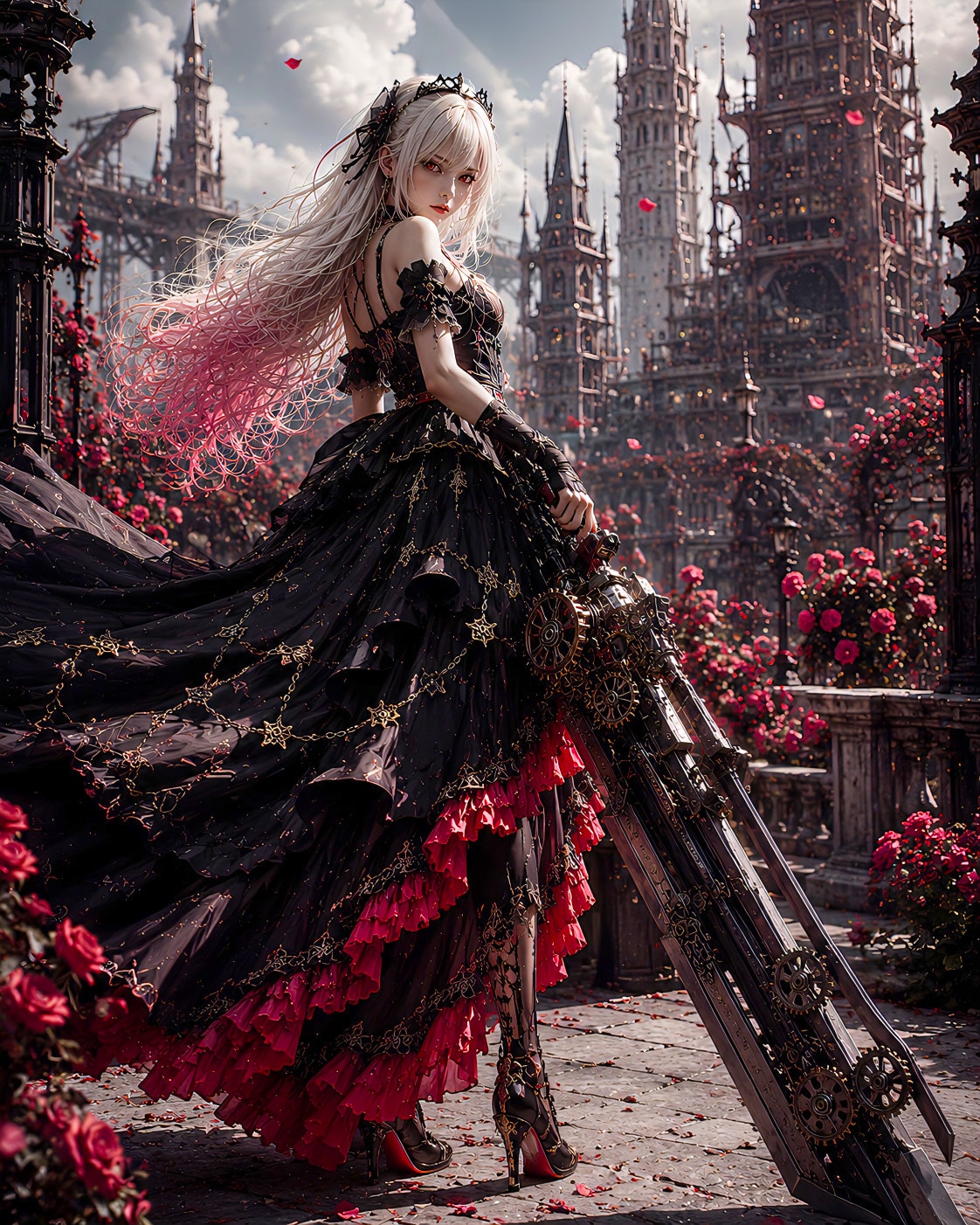 薔薇と姫騎士