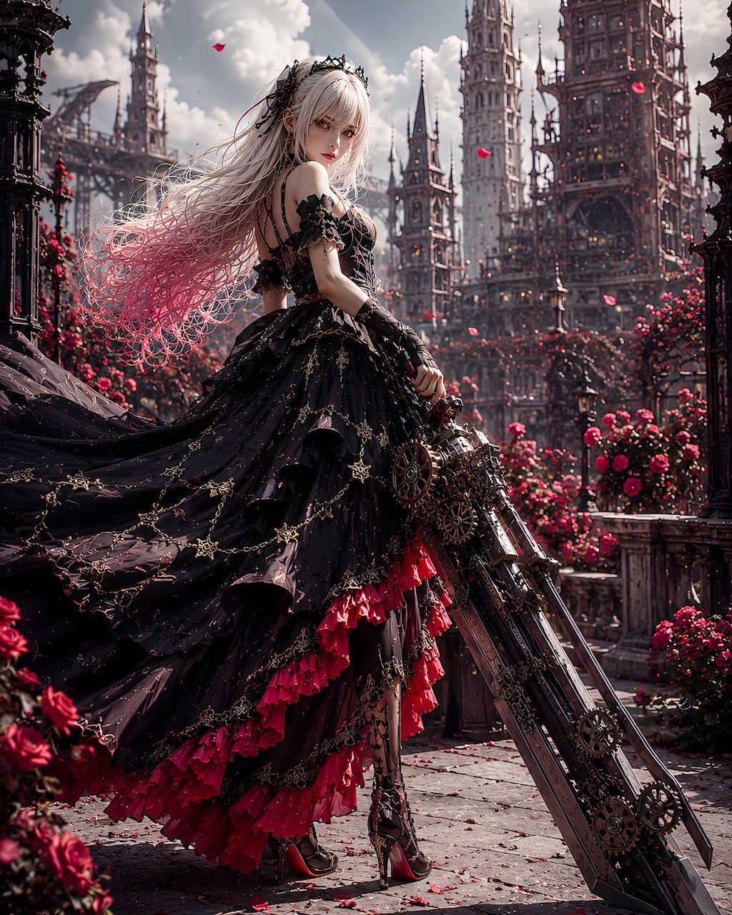 薔薇と姫騎士