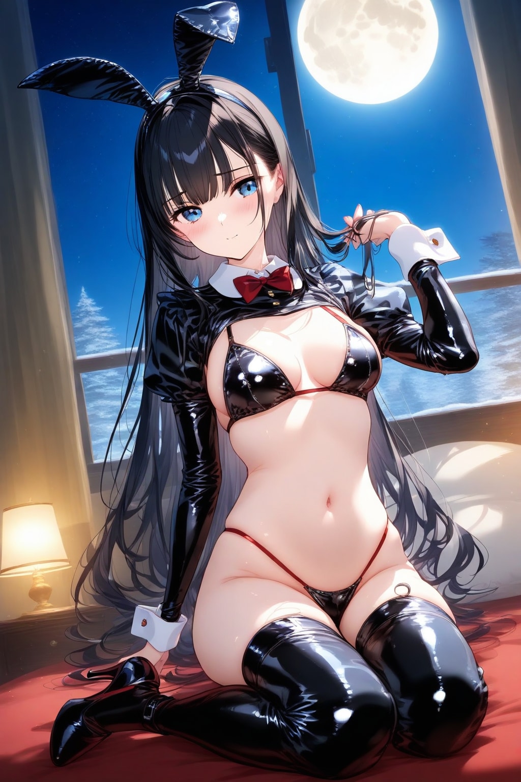葵さんと雪の夜