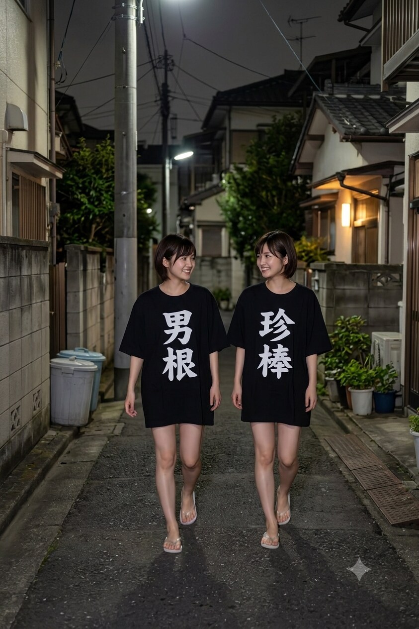 コラコラ！そう言う服は止めなさい