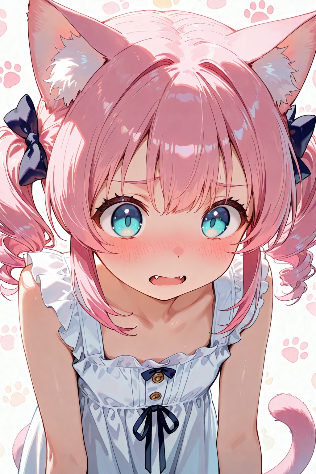 久々の猫耳ピンクちゃん