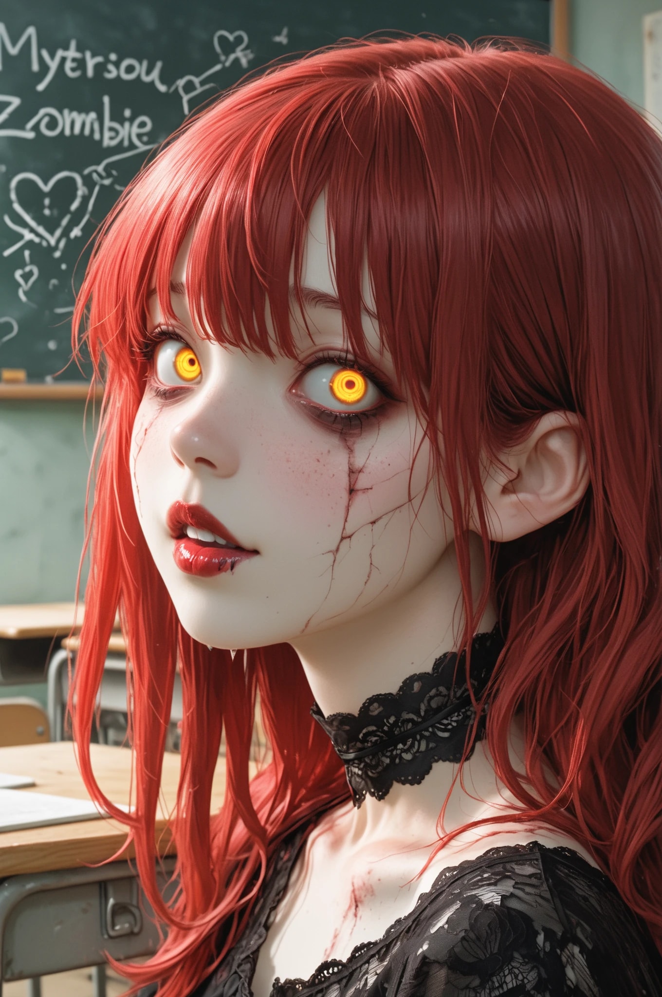 可愛いゾンビ美少女 | の人気AIイラスト・グラビア