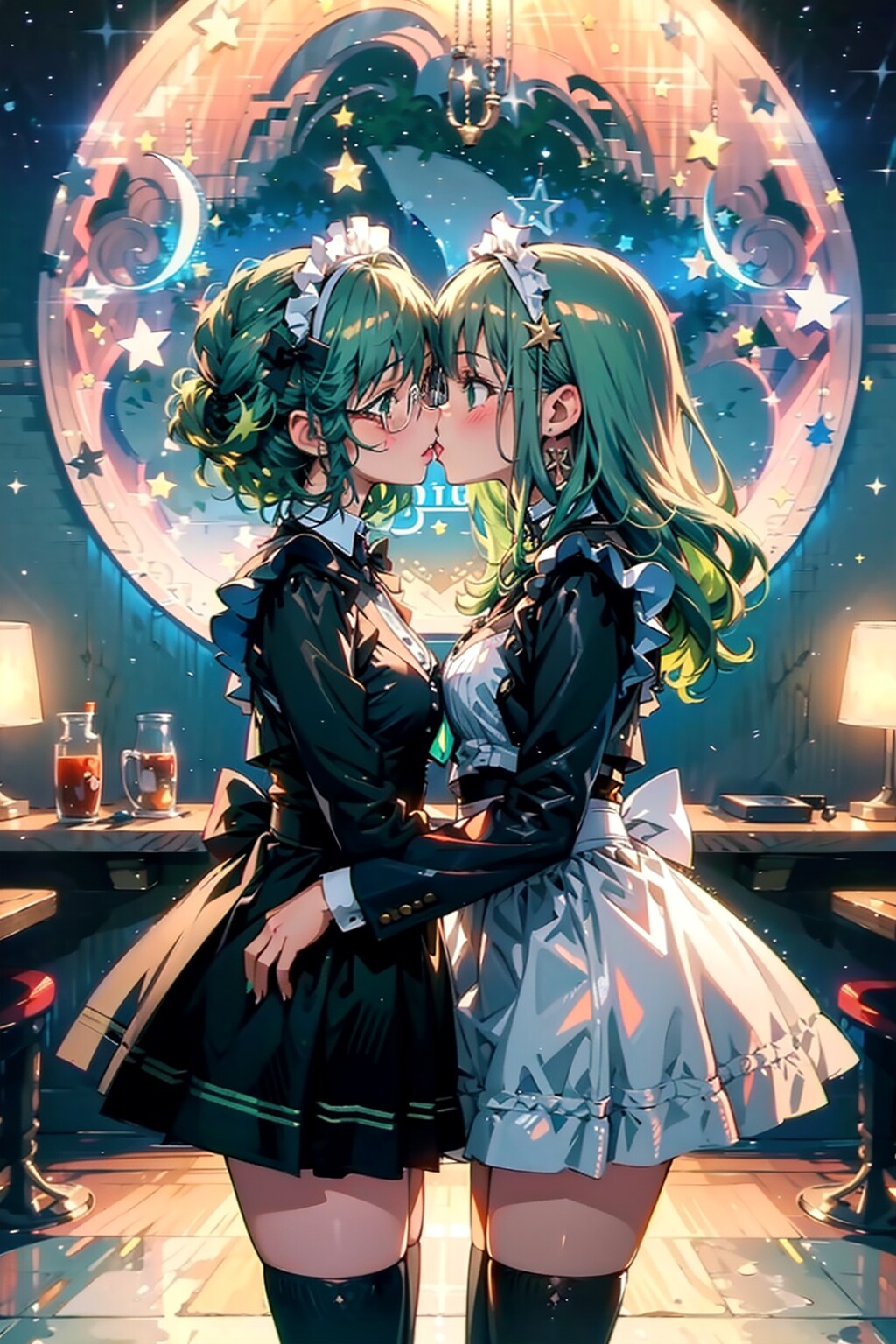 グリーン　執事とメイド？
