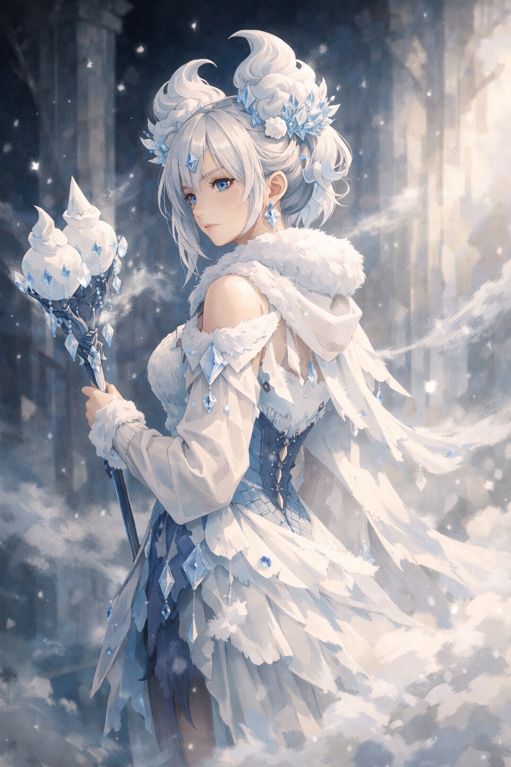 バイバニラ | の人気AIイラスト・グラビア