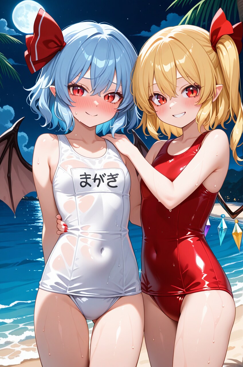 スク水スカーレット姉妹