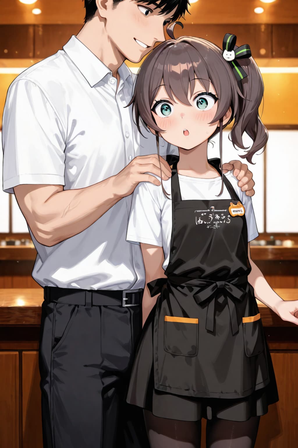 夏色〇つり　バイト先でえっち