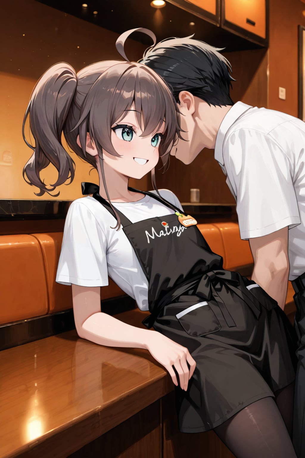 夏色〇つり　バイト先でえっち