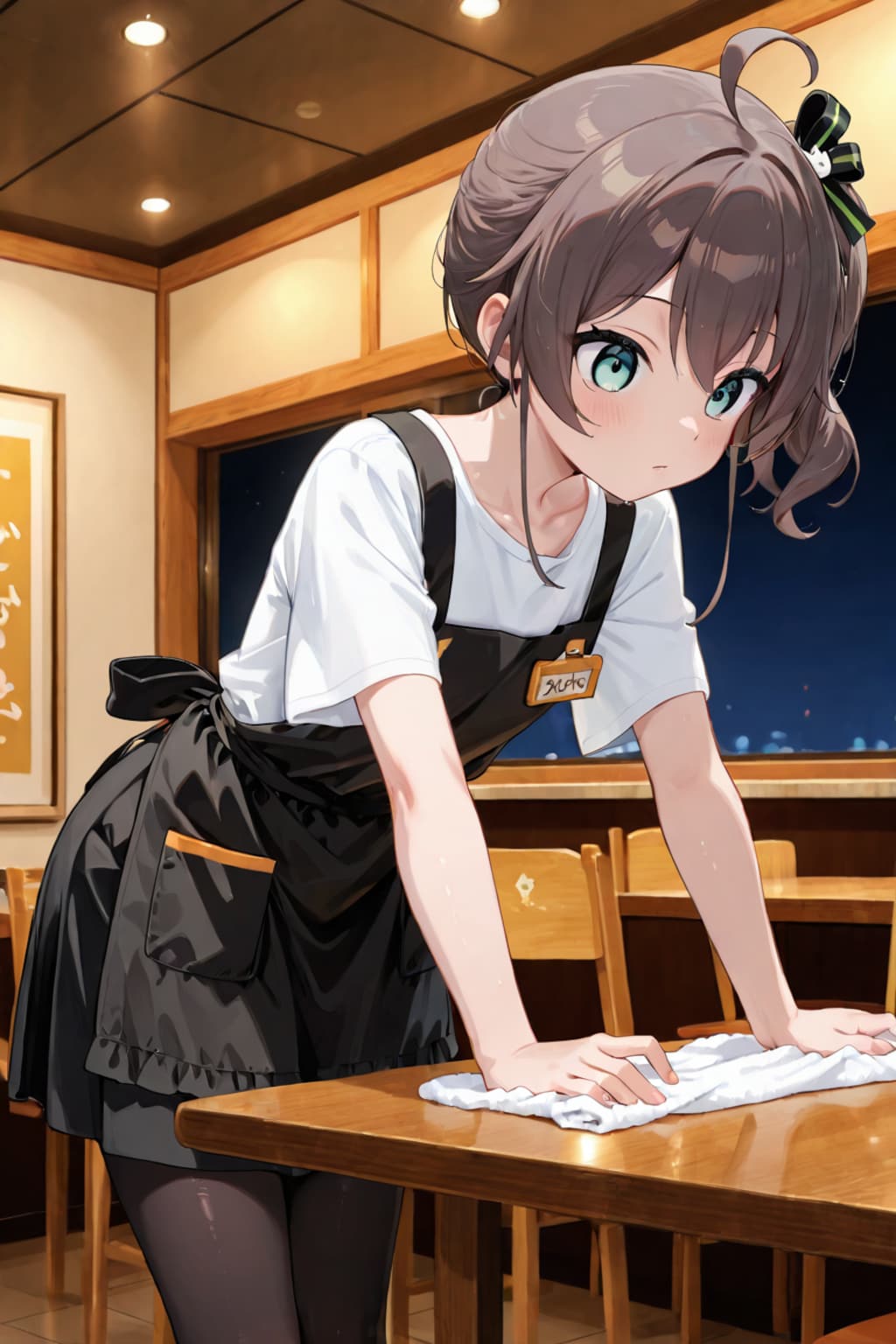 夏色〇つり　バイト先でえっち