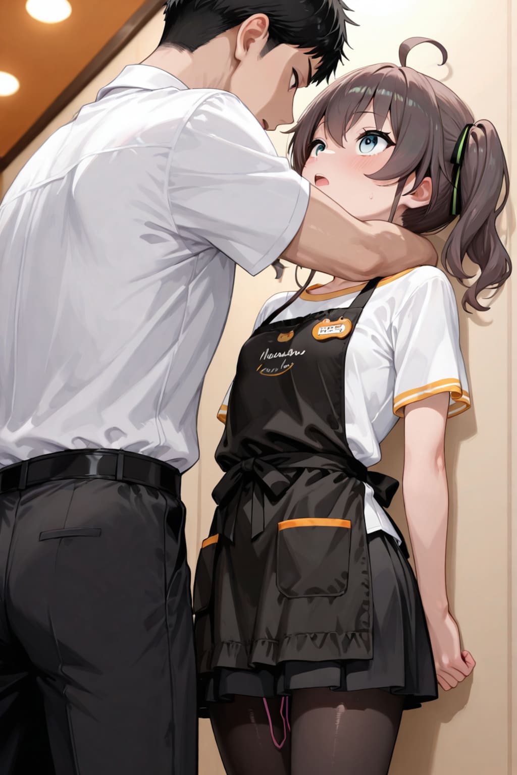 夏色〇つり　バイト先でえっち
