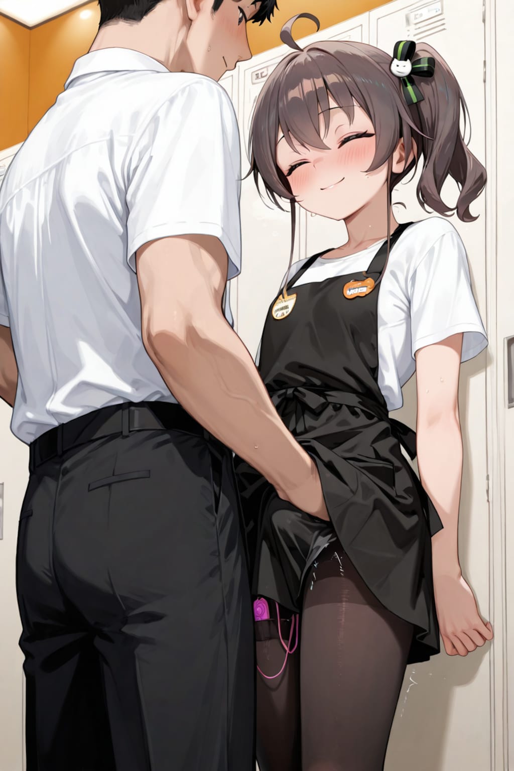夏色〇つり　バイト先でえっち