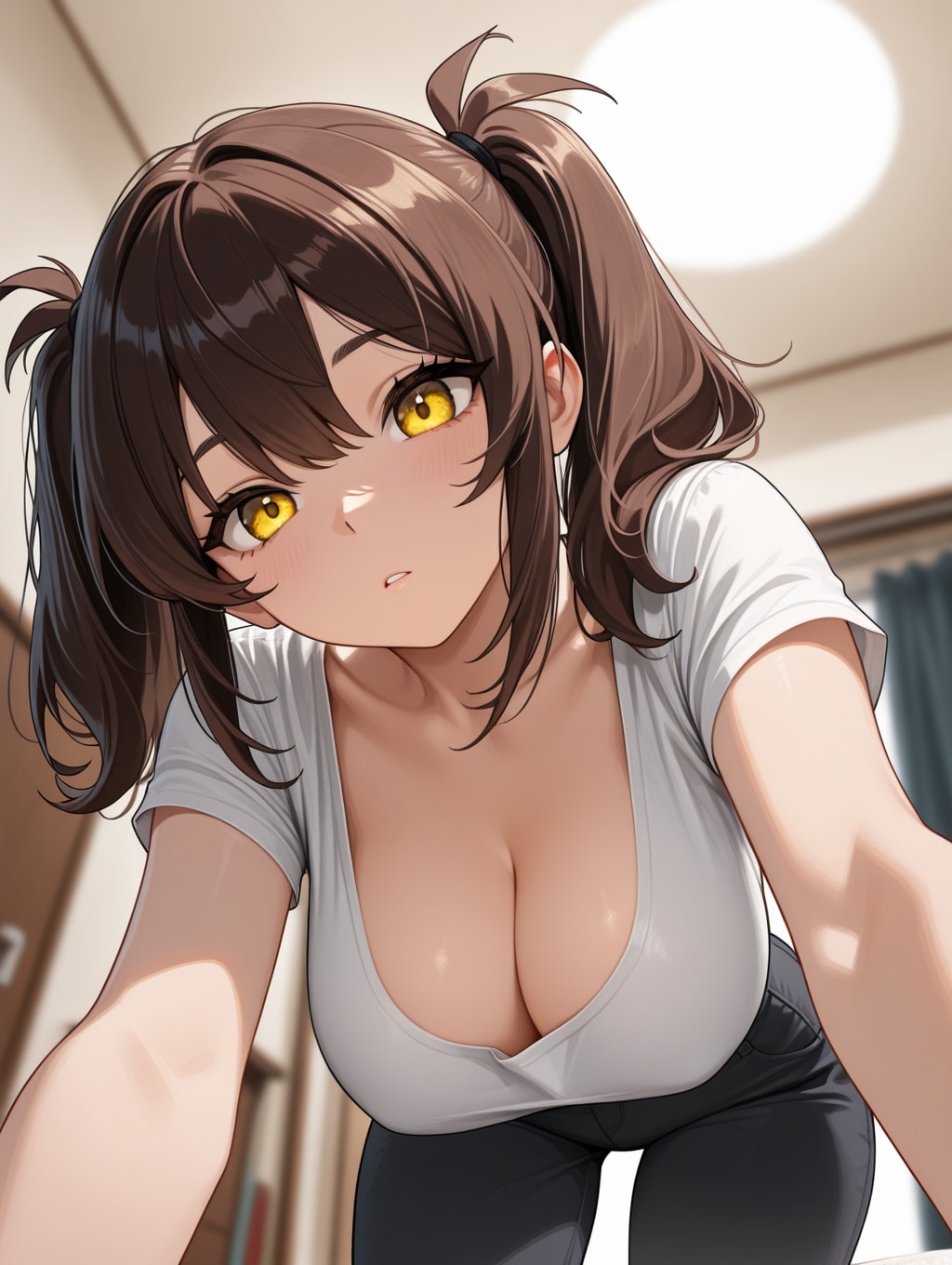 朝だぞー。起きたまへー。